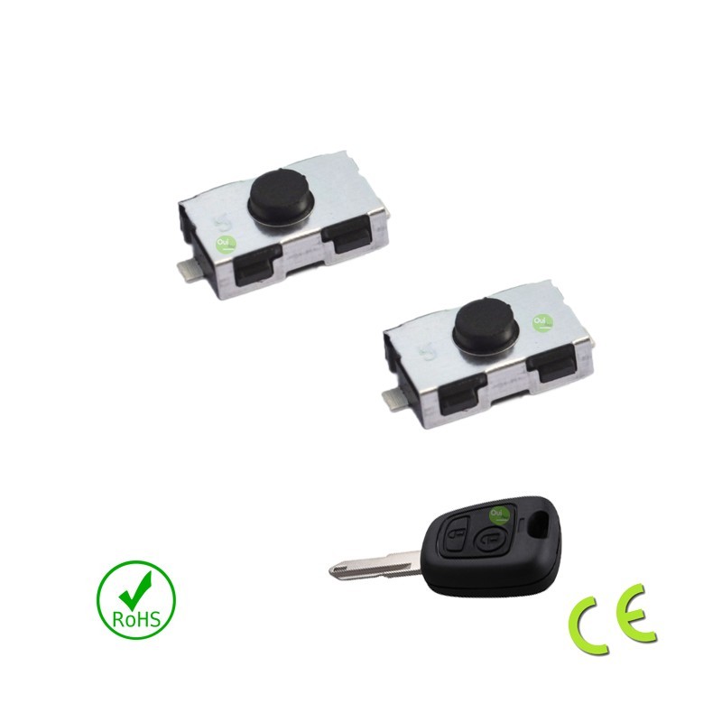 Bouton switch clé télécommande peugeot 106 206 306 406