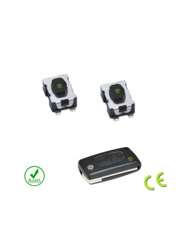 Bouton switch télécommande clé C2 C3 C4 C5 C6 C8