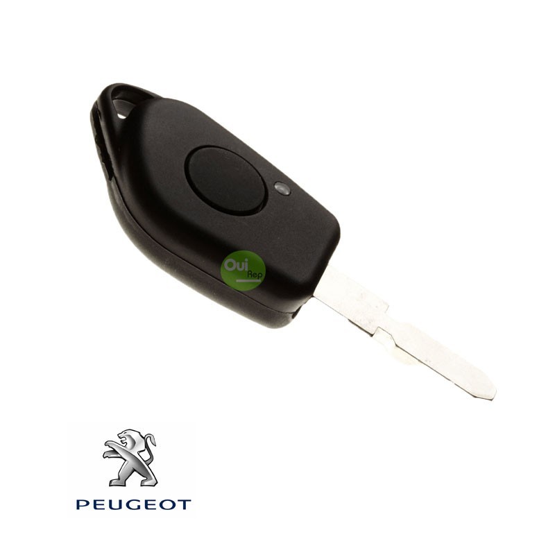 Coque de clé 2 boutons Peugeot 406