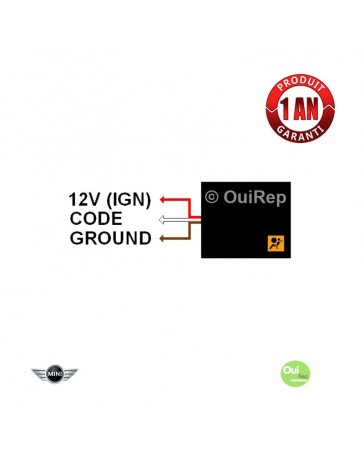 Solution voyant airbag allumé Mini Cooper 2002 2005
