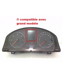 Ecran LCD tableau de bord Golf V Touran Passat Octavia