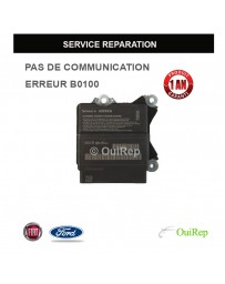 A2C53332208 / 51897787 Réparation calculateur airbag Fiat pas de communication au diag